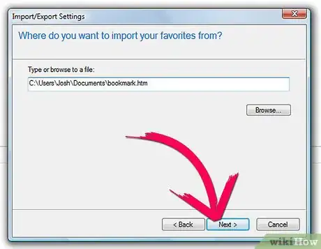 Image titled Import Favorites Into Internet Explorer Step 7