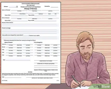 Image titled Change Your Name in Massachusetts Step 4