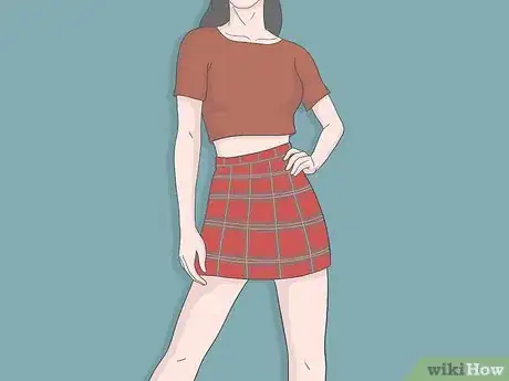 Image titled Wear a Plaid Skirt Step 2