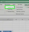 Add Header Row in Excel