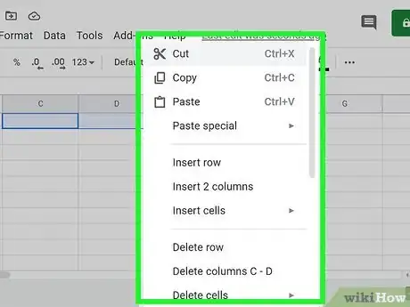 Image titled Add Cells in Google Sheets Step 7