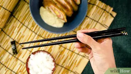 Image titled Hold Chopsticks Step 1