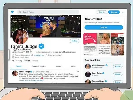 Image titled Contact Tamra Judge Step 1