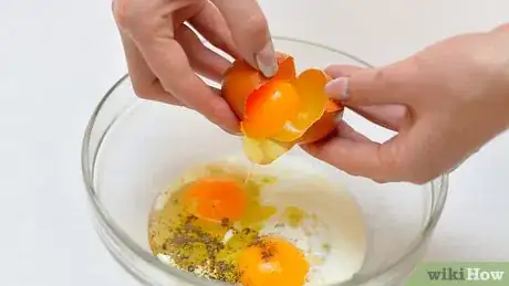 Image titled Make Scrambled Eggs Benedict Step 1