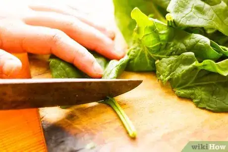 Image titled Prepare Spinach Step 3