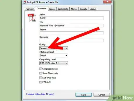Image titled Create PDF Files from Any Windows Application Step 9