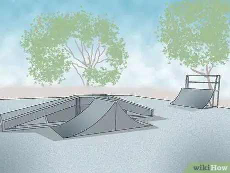 Image titled 180 on a Scooter Step 1