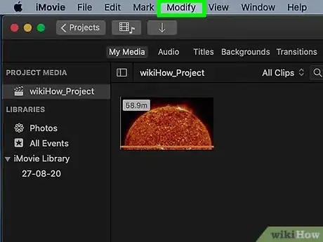Image titled Freeze Frame on iMovie Step 3