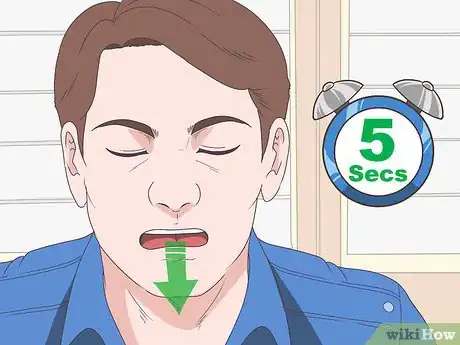 Image titled Do the Stomach Vacuum Exercise Step 3