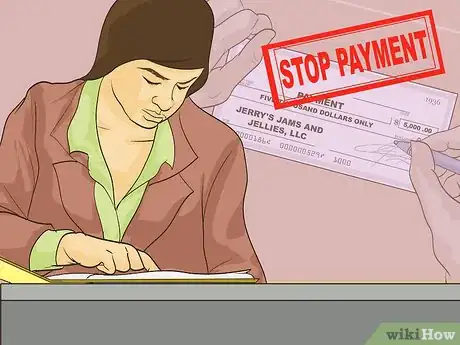 Image titled Stop Payment on a Lost Check Step 4