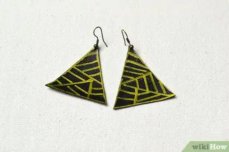 Image titled Make Leather Earrings Step 10