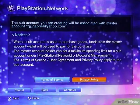 Image titled Make a Master Account on PS3 Step 14