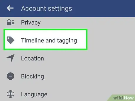 Image titled Enable Facebook Timeline Review on Android Step 4