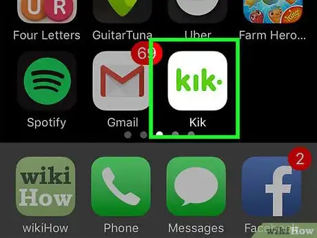 Image titled Use Smileys on Kik Messenger Step 1