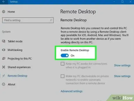 Image titled Allow Remote Access from Your PC Step 13