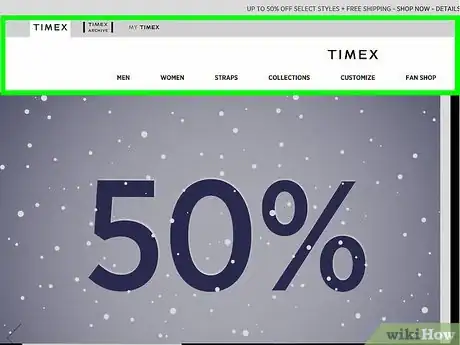 Image titled Buy a Watch Online Step 1