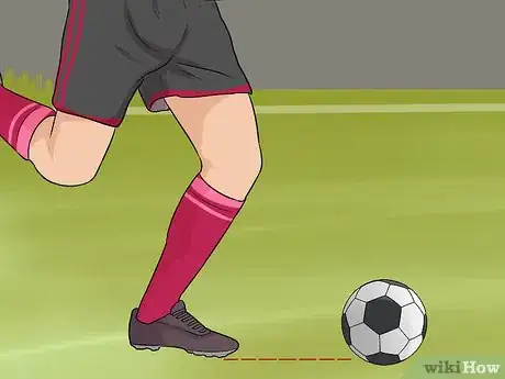 Image titled Half Volley a Soccer Ball Step 8