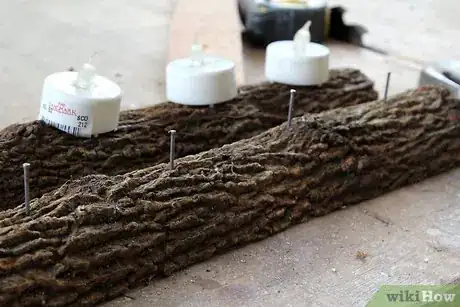 Image titled Make a Tree Branch Tealight Candle Holder Step 7