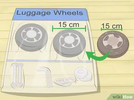 Image titled Replace Luggage Wheels Step 4