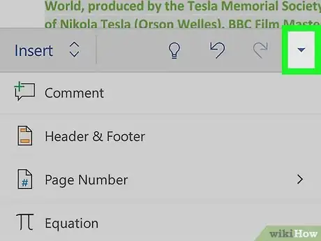 Image titled Remove Footers in Word on Android Step 9