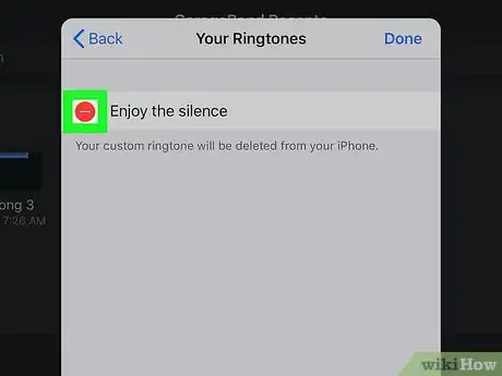 Image titled Delete a Ringtone Made by GarageBand Step 4