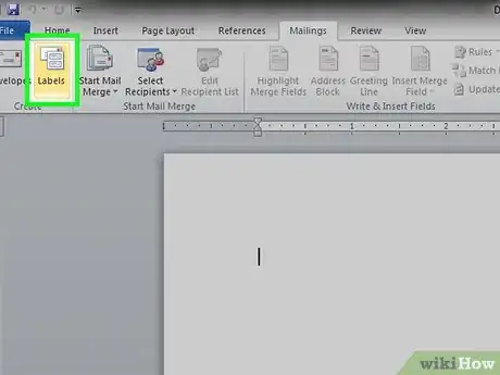 Image titled Create Address Labels from Excel on PC or Mac Step 9