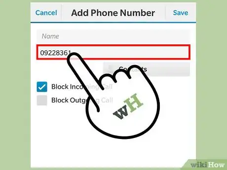Image titled Block a Number on Blackberry Step 8