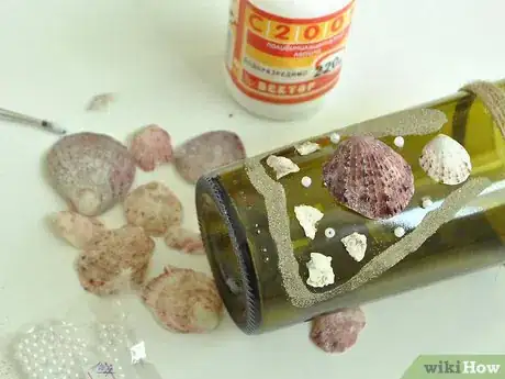 Image titled Cut and Decorate a Wine Bottle Step 11