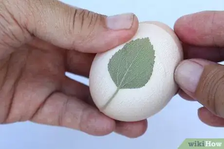 Image titled Dye Silhouettes Onto Easter Eggs Step 10