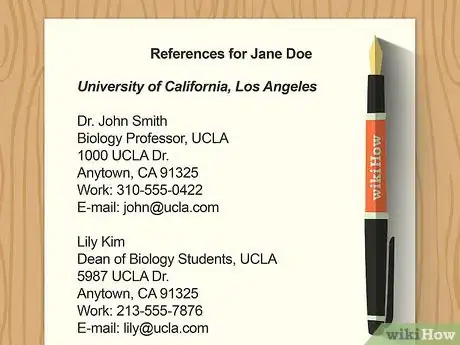 Image titled Write a CV (Curriculum Vitae) Step 15