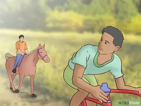 Image titled Yield to a Horse on a Multi Use Trail Step 8