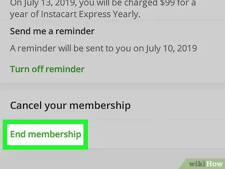 Image titled Cancel an Instacart Account on Android Step 6