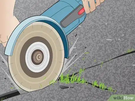 Image titled Fill Asphalt Cracks Step 9