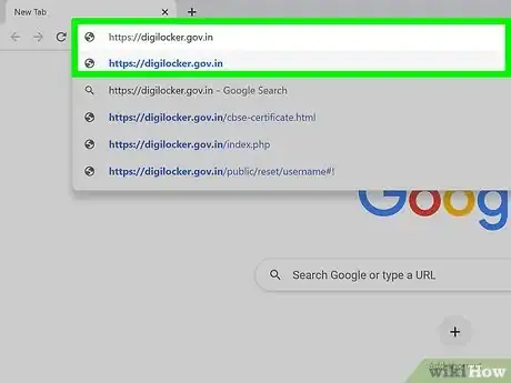 Image titled Activate an Account in Digilocker Step 1