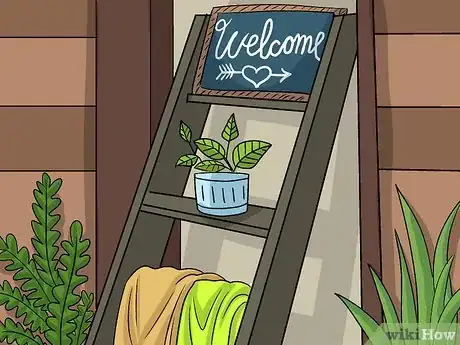 Image titled Decorate a Blanket Ladder Step 7