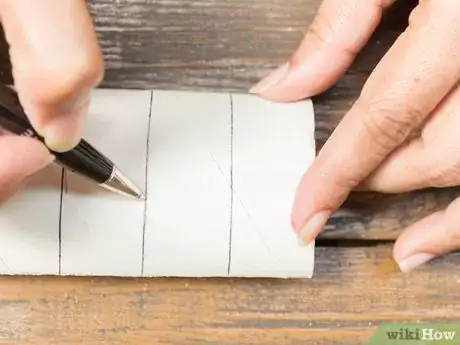 Image titled Make Flowers Made of Toilet Paper Step 9