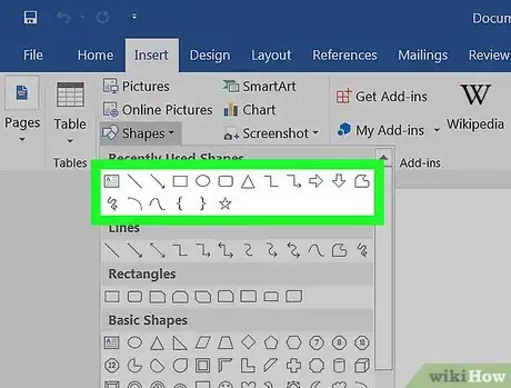 Image titled Insert a Line in Word Step 5