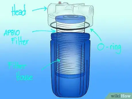 Image titled Replace an Aqua Pure AP810 Water Filter Step 5