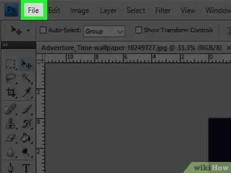 Image titled Add a Background on Photoshop CS3 Step 5