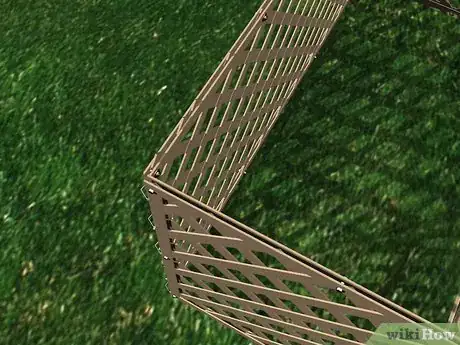 Image titled Build a Cedar Lattice Compost Bin Step 6