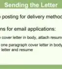 End a Cover Letter