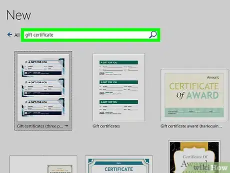 Image titled Make Your Own Printable Certificate Step 3