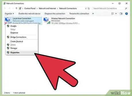 Image titled Make Your Own Ethernet Cable and Set up a Network Between Two Laptops Using Ethernet Cable Step 13Bullet3
