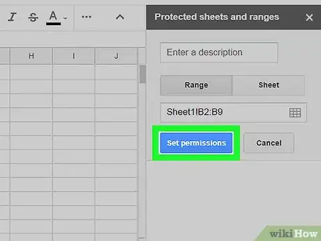 Image titled Protect Cells on Google Sheets on PC or Mac Step 6