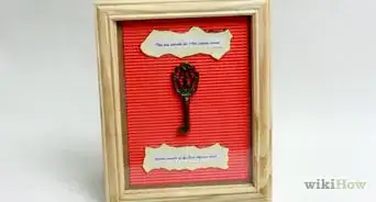 Frame Old Keys to Use As Artwork