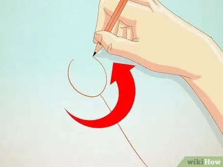 Image titled Draw a Tulip Step 1