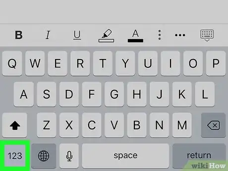 Image titled Type an Arrow in Microsoft Word on iPhone or iPad Step 4