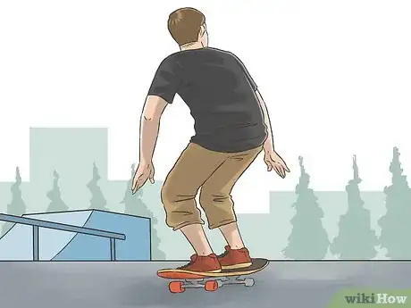 Image titled 180 on a Skateboard Step 8