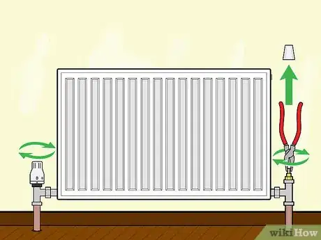 Image titled Paint Behind Radiators Step 1