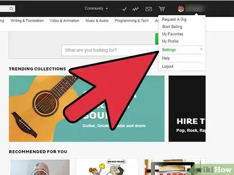 Image titled Change Your Profile Picture on Fiverr Step 3